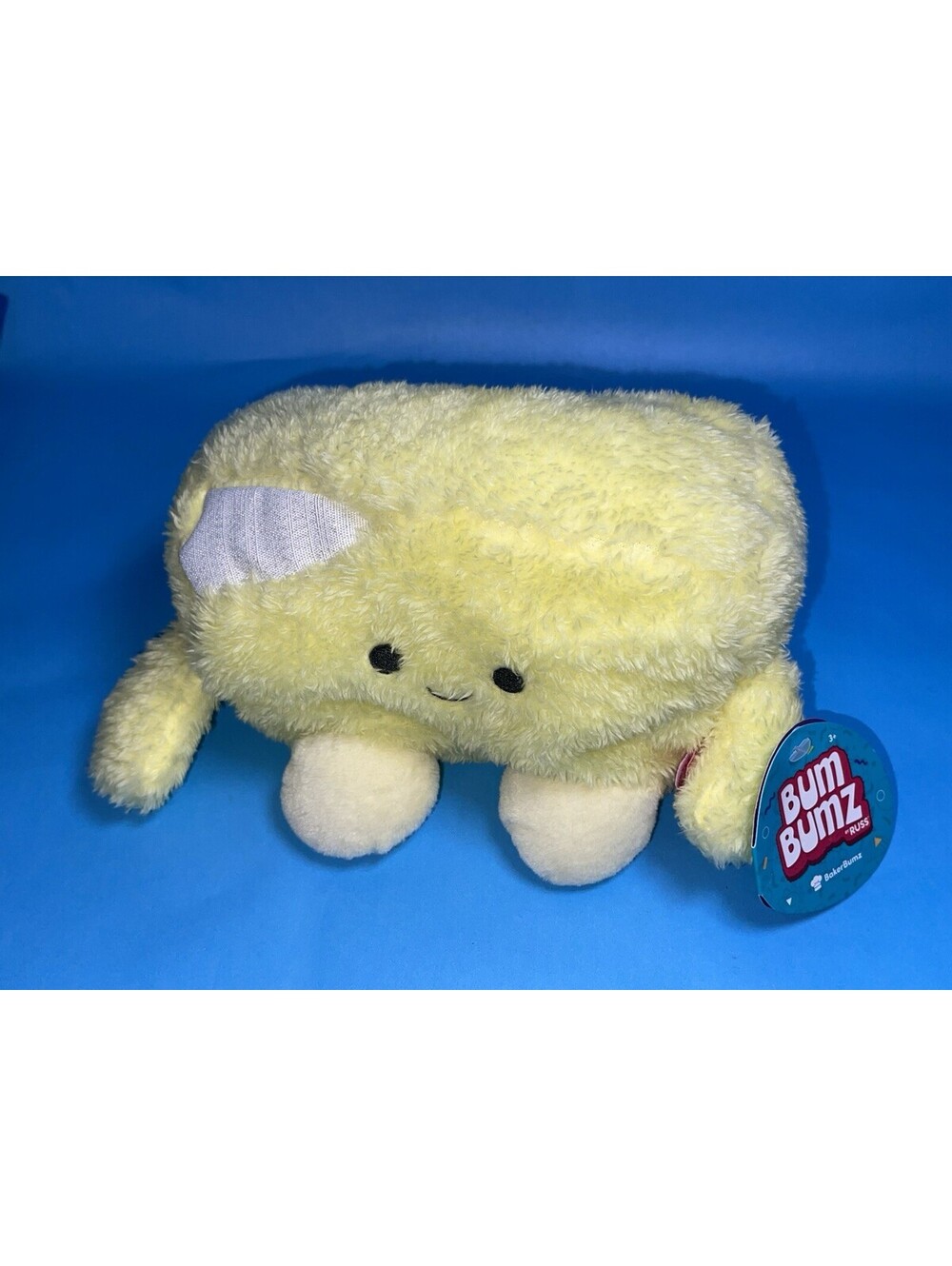 BumBumz BakerBumz Butter Plush Yellow Jazwares Russ RBBZ00872 w/ Tag